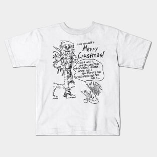 Have Yourself a Merry Crustmas! Crust Punk Christmas Kids T-Shirt